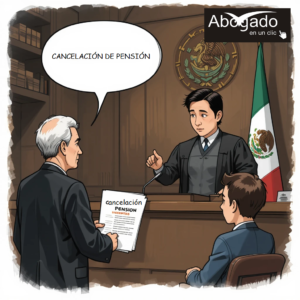 Abogados, Cancelación de pensión alimenticia.